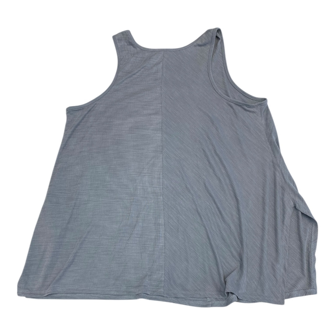 Athletic Tank Top By Athleta In Grey, Size:1X