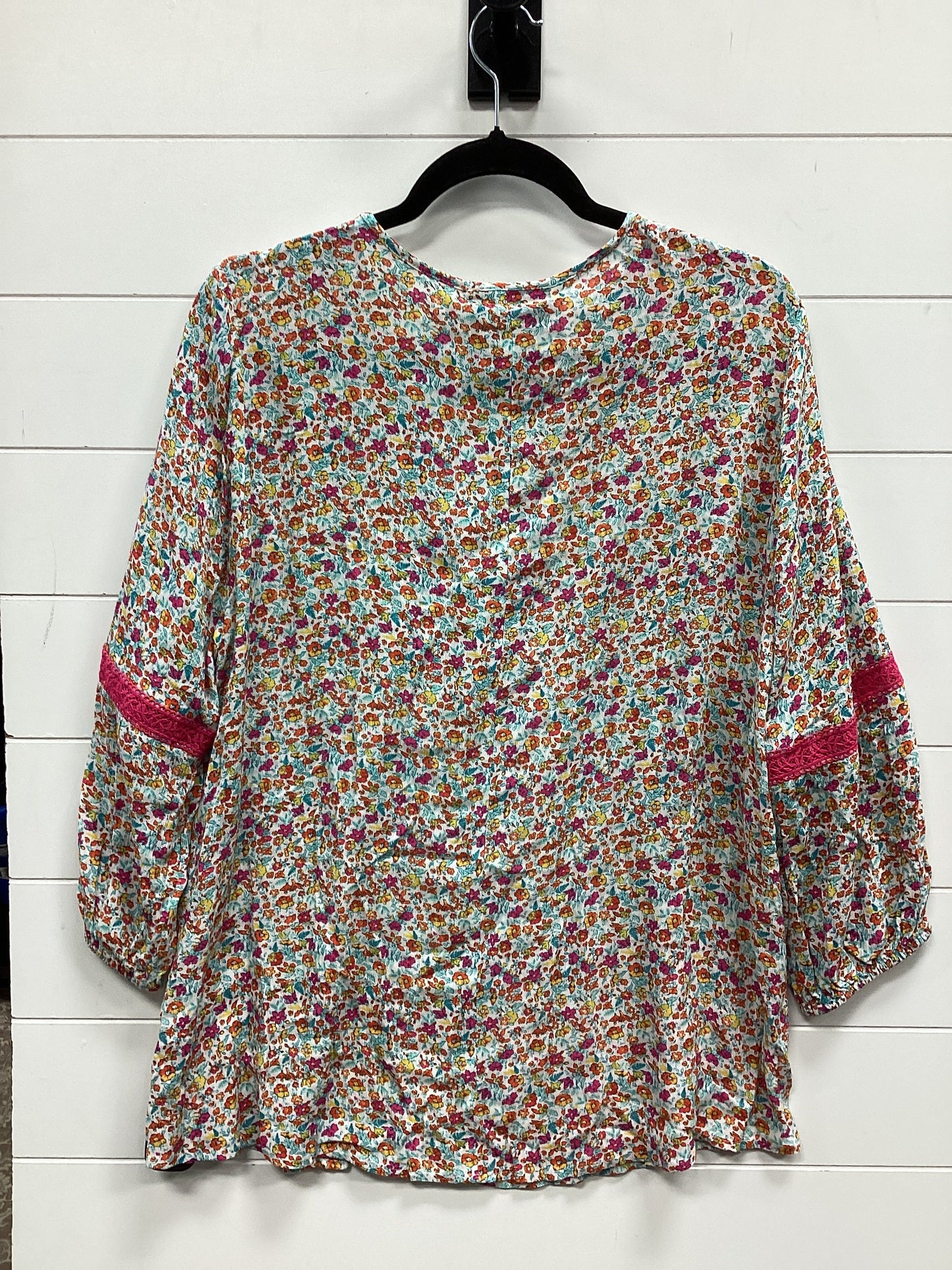 Top Ls By Lane Bryant In Floral Print, Size:Xl