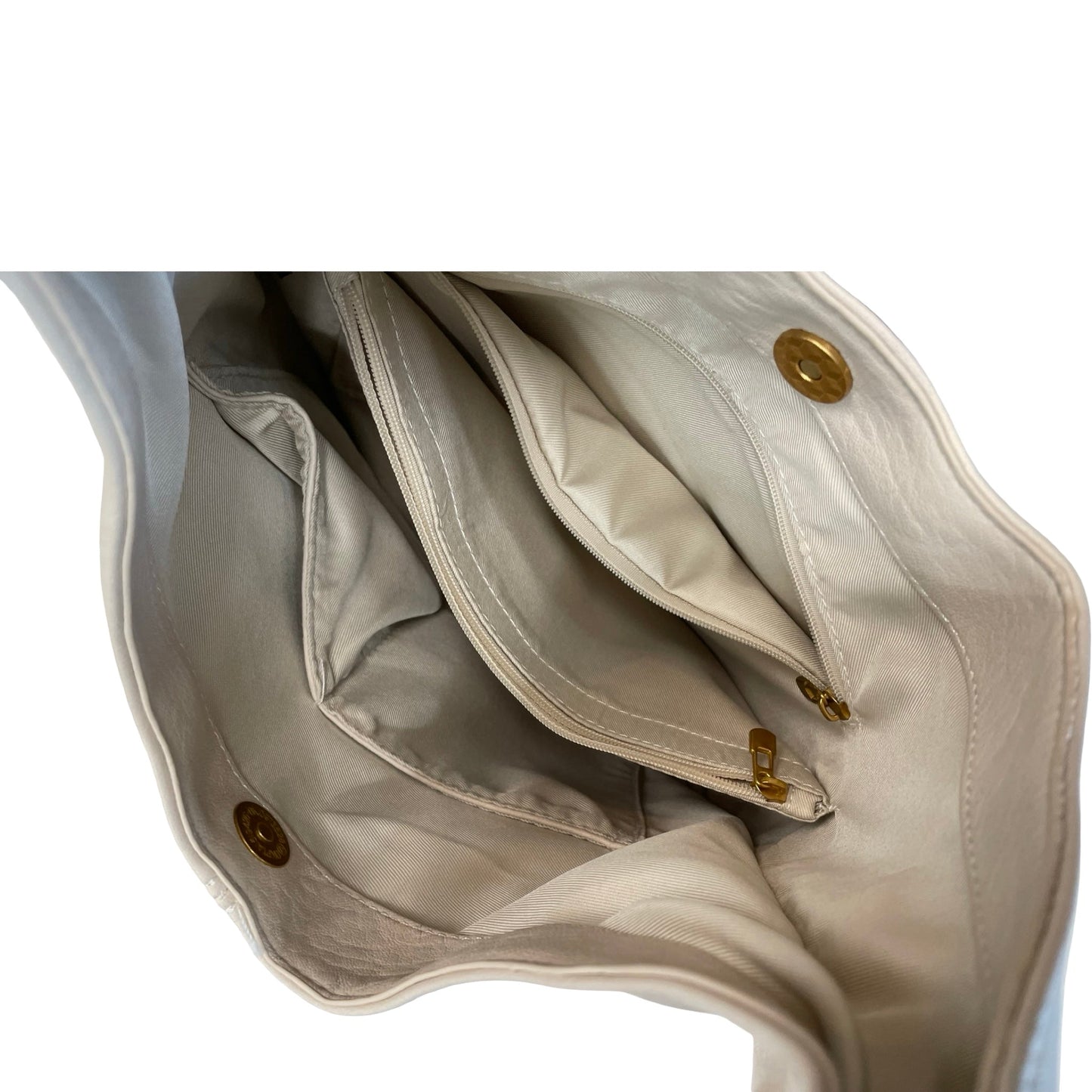 Handbag By Antik Kraft In Cream, Size:Medium