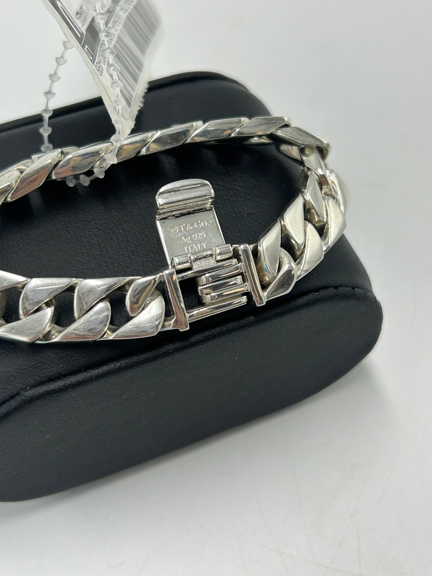 Tiffany & Company 925 Silver Curb Link Luxury Bracelet