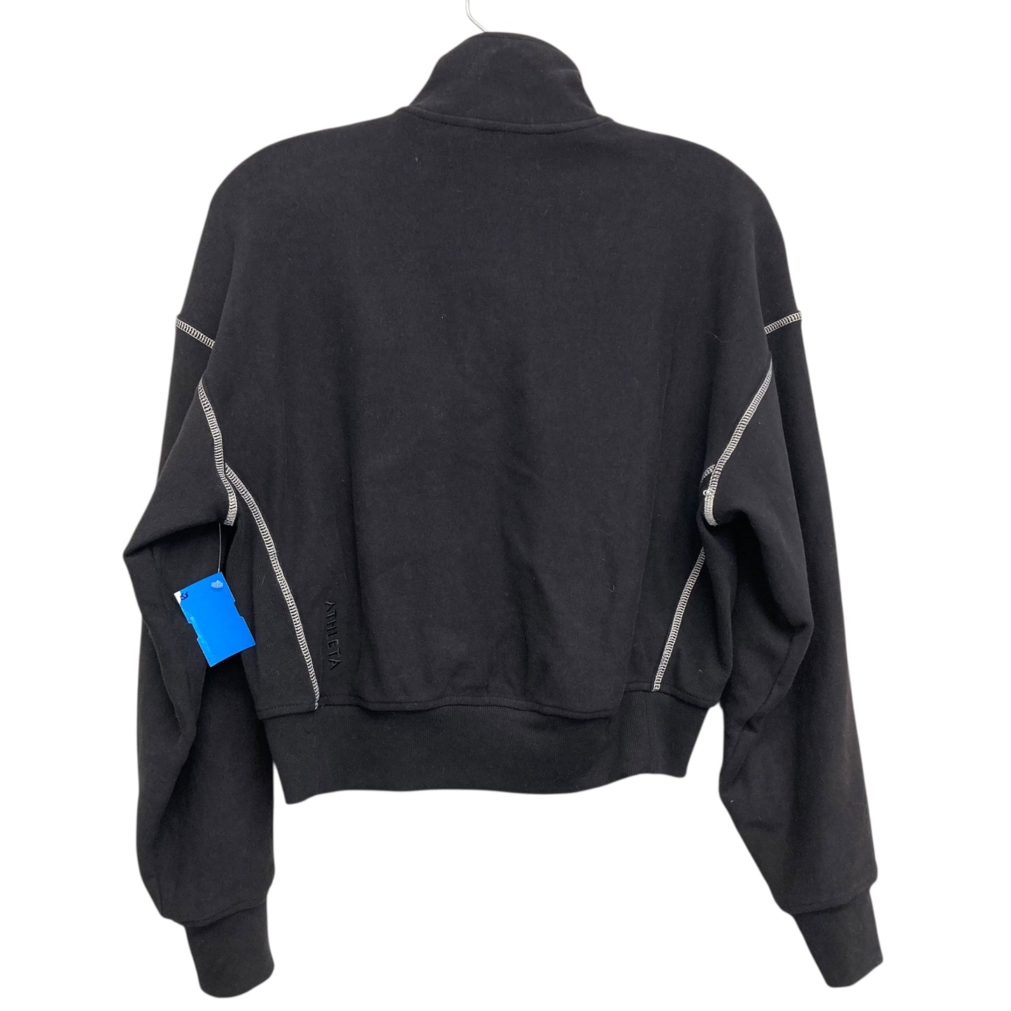 Sweatshirt Collar By Athleta In Black, Size:Xxs