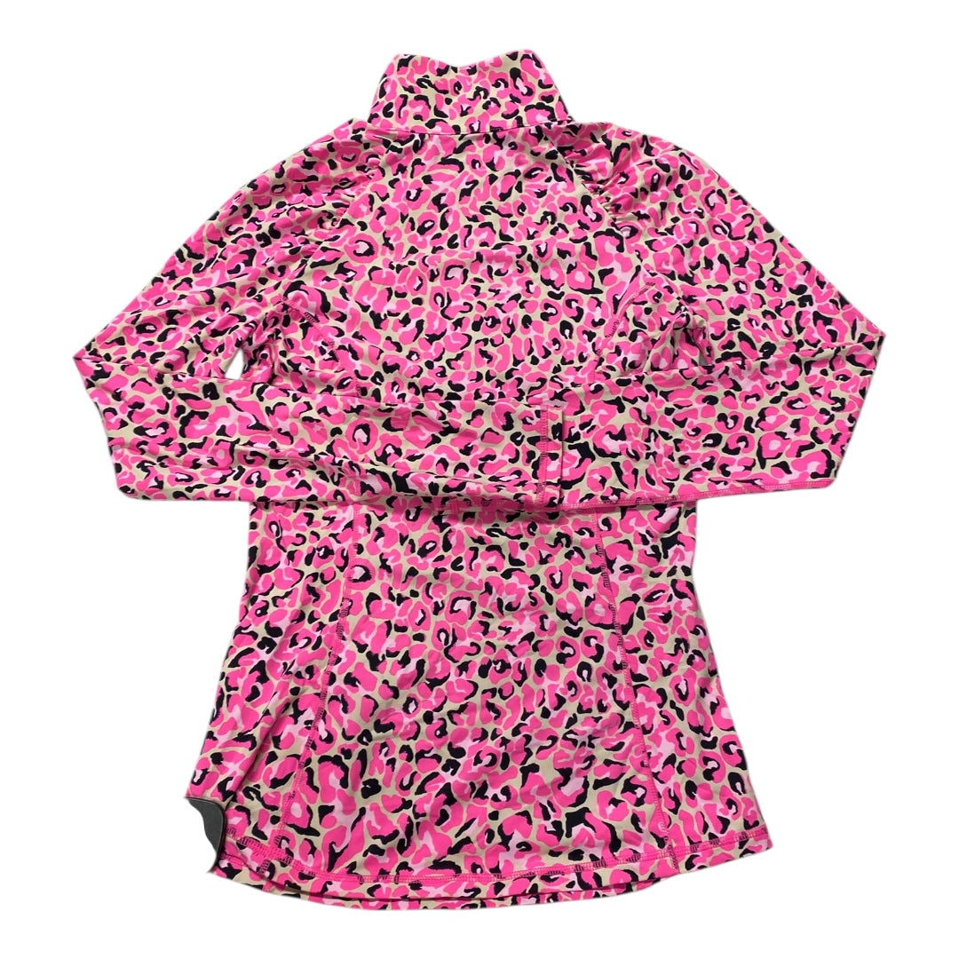 Top Ls Designer By Lilly Pulitzer In Animal Print, Size:Xs