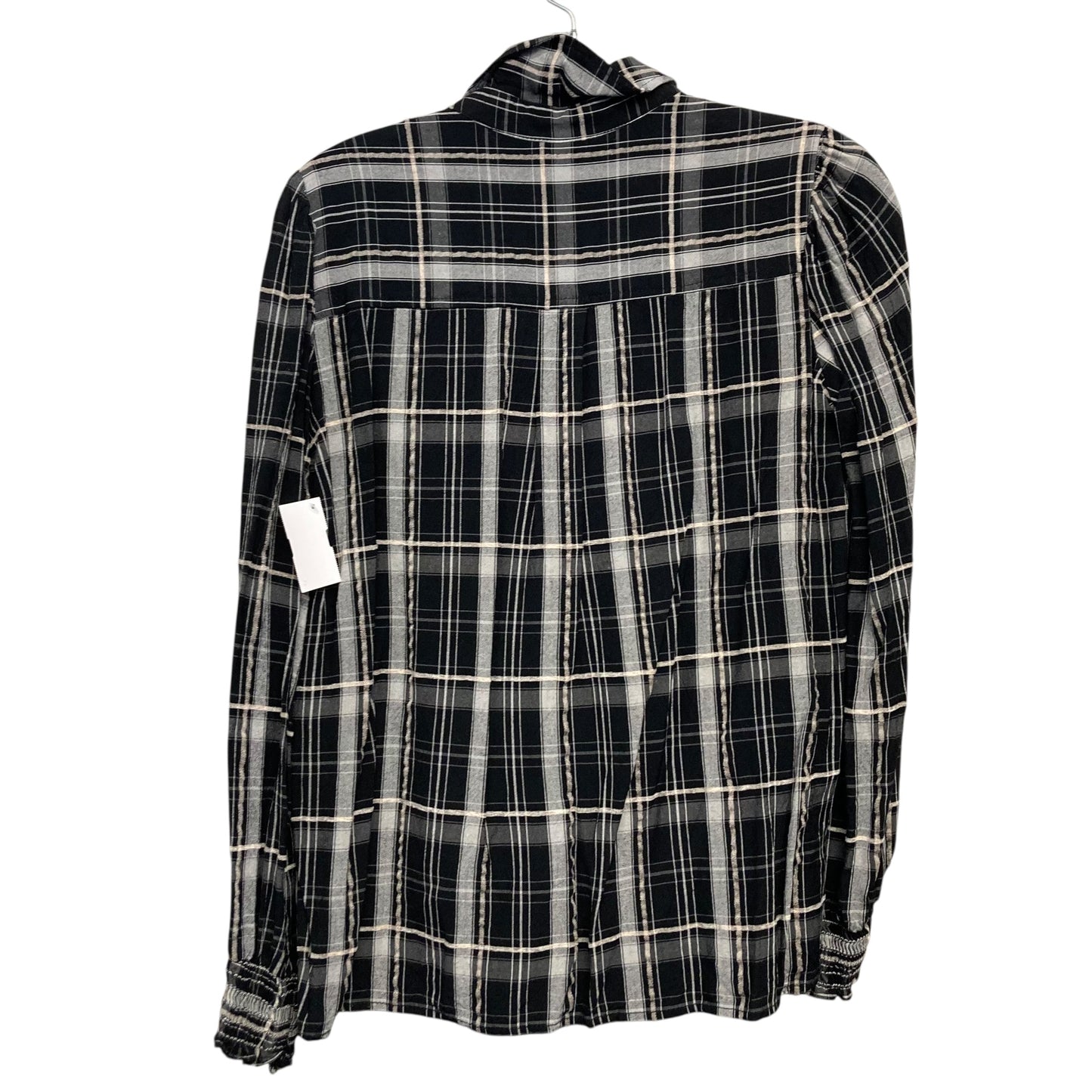 Top Ls By Max Studio In Plaid Pattern, Size:S