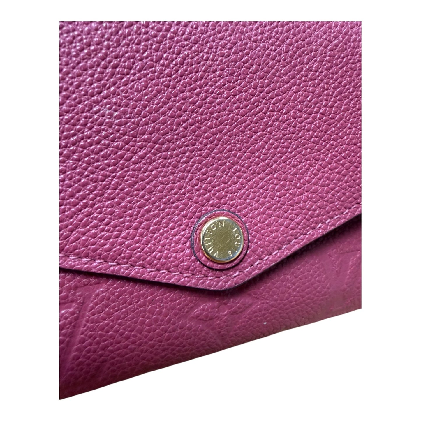 Wallet Luxury Designer By Louis Vuitton In Pink, Size:Medium