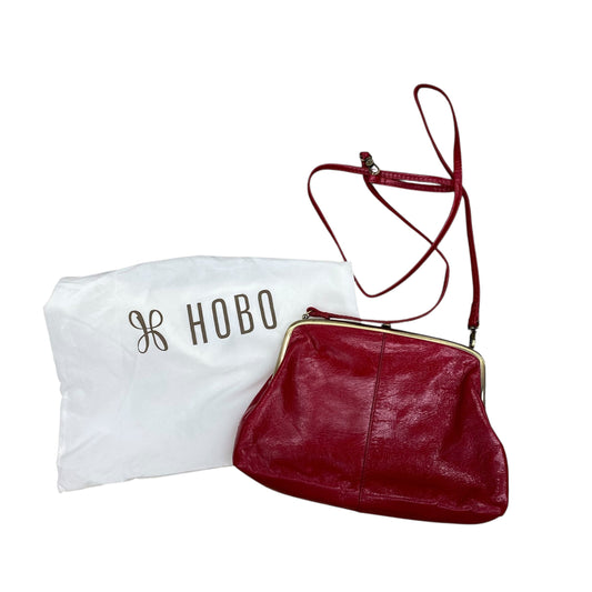 Handbag Leather By Hobo Intl In Red, Size:Small