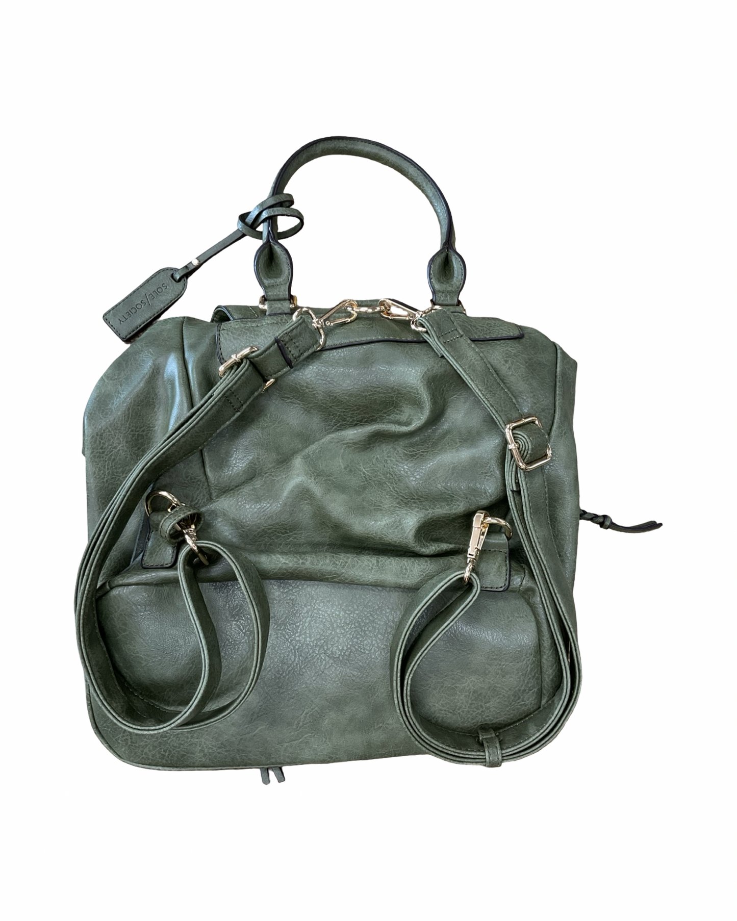 Backpack By Sole Society In Green, Size:Large