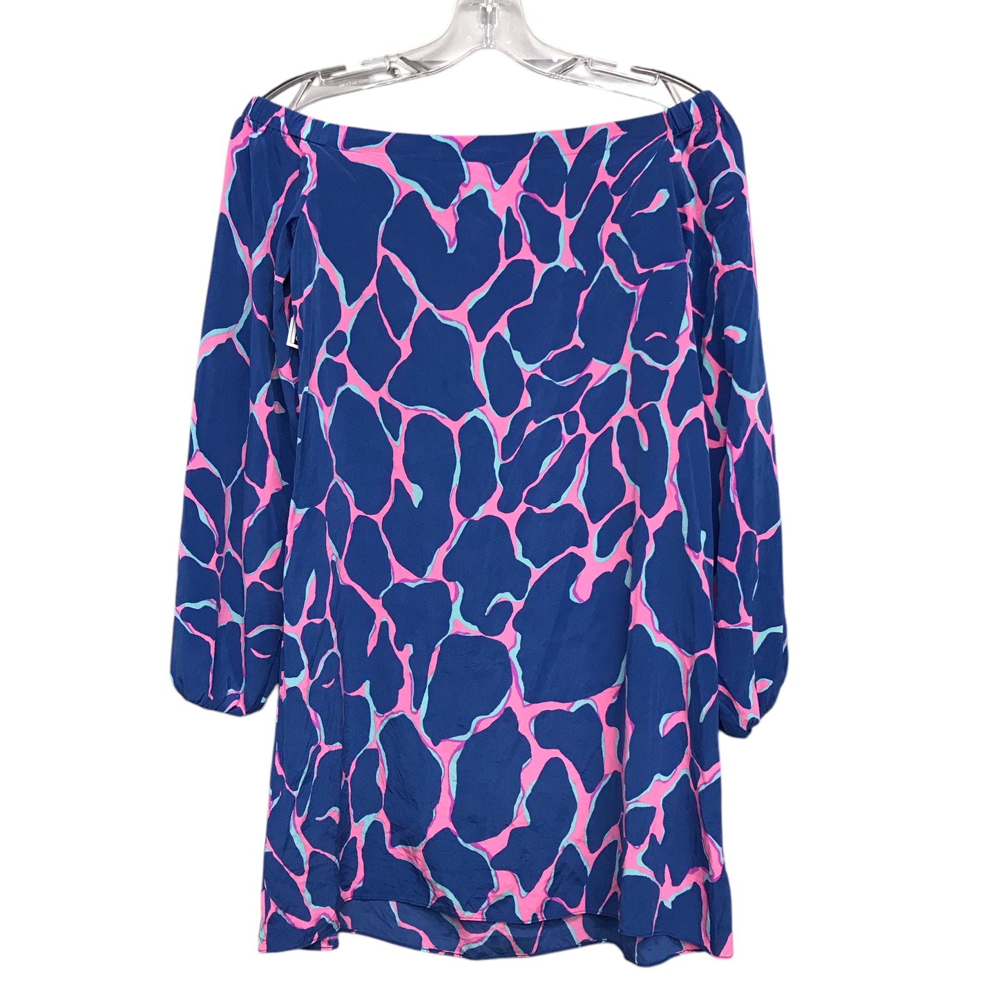 Dress Designer By Lilly Pulitzer In Blue & Pink, Size:Xxs