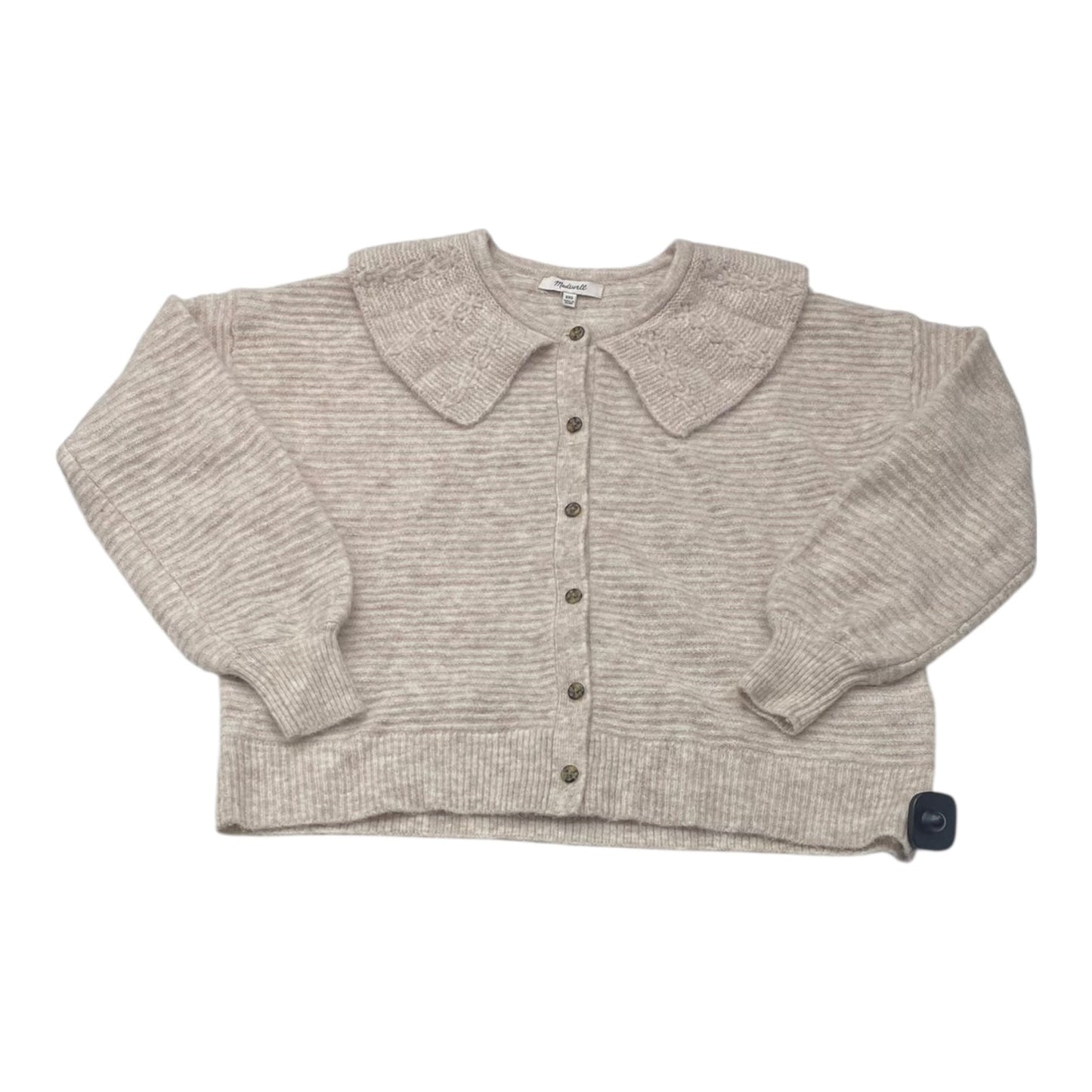 Sweater Cardigan By Madewell In Beige, Size:Xxs