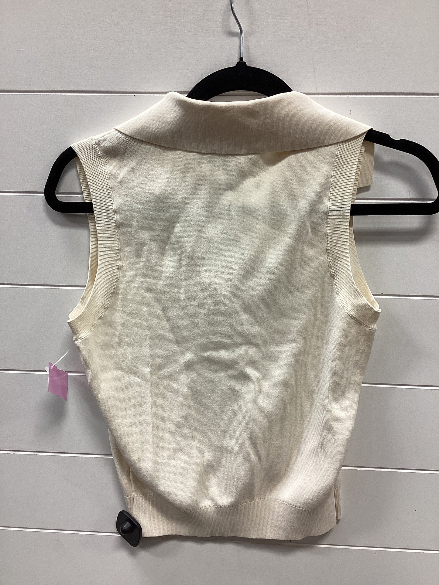 Top Sleeveless By White House Black Market In Cream, Size:S