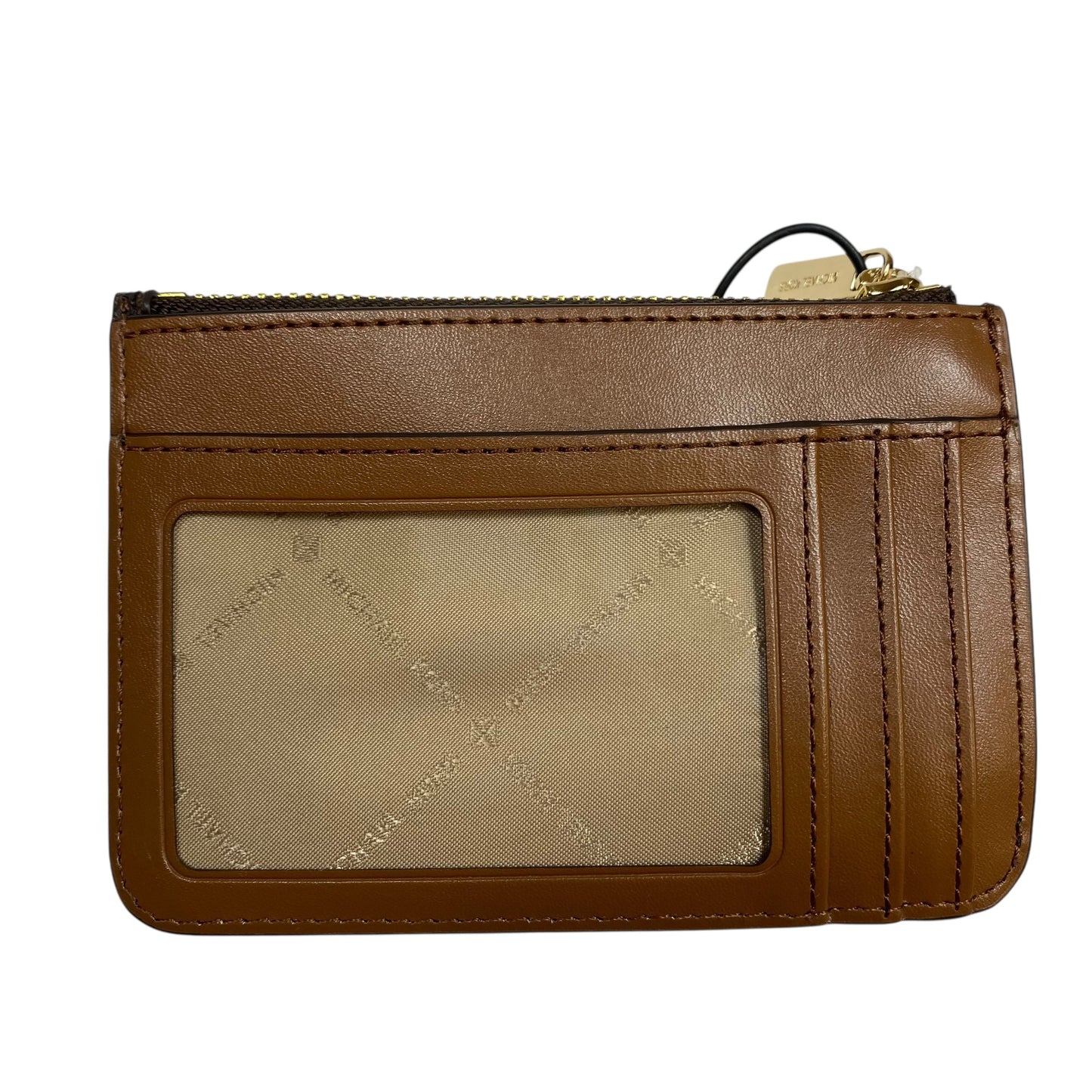 Id/Card Holder Designer By Michael Kors In Brown