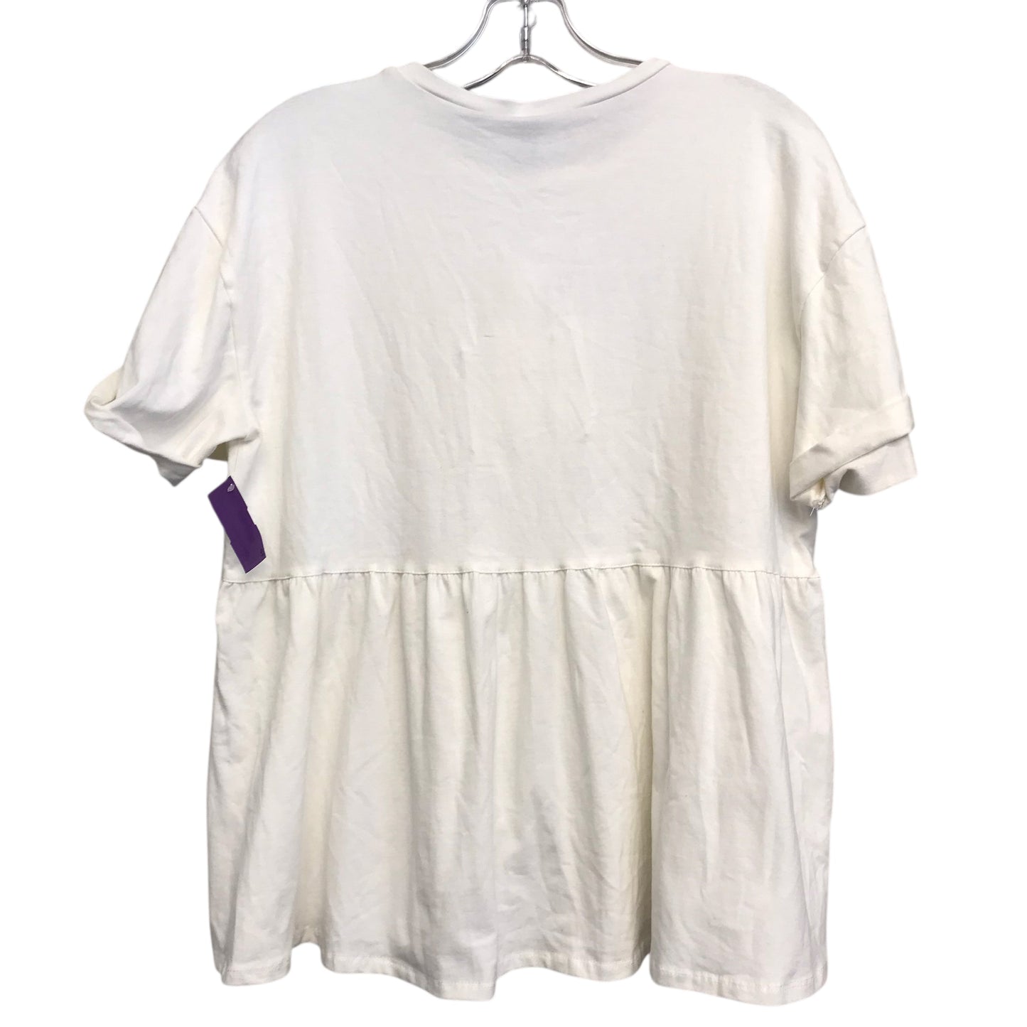 Top Ss Basic By Agnes & Dora In White, Size:Xxs