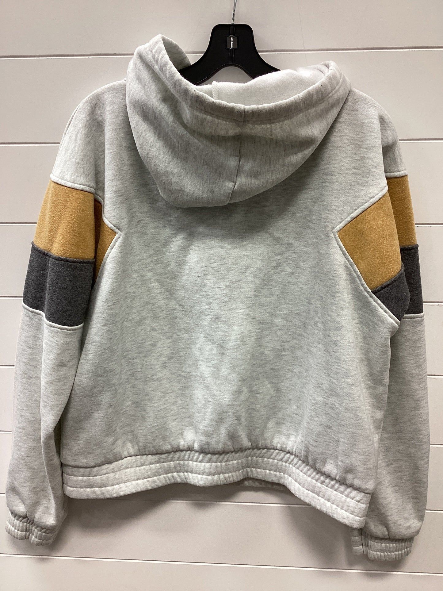 Sweatshirt Hoodie By Hem & Thread In Grey, Size:L
