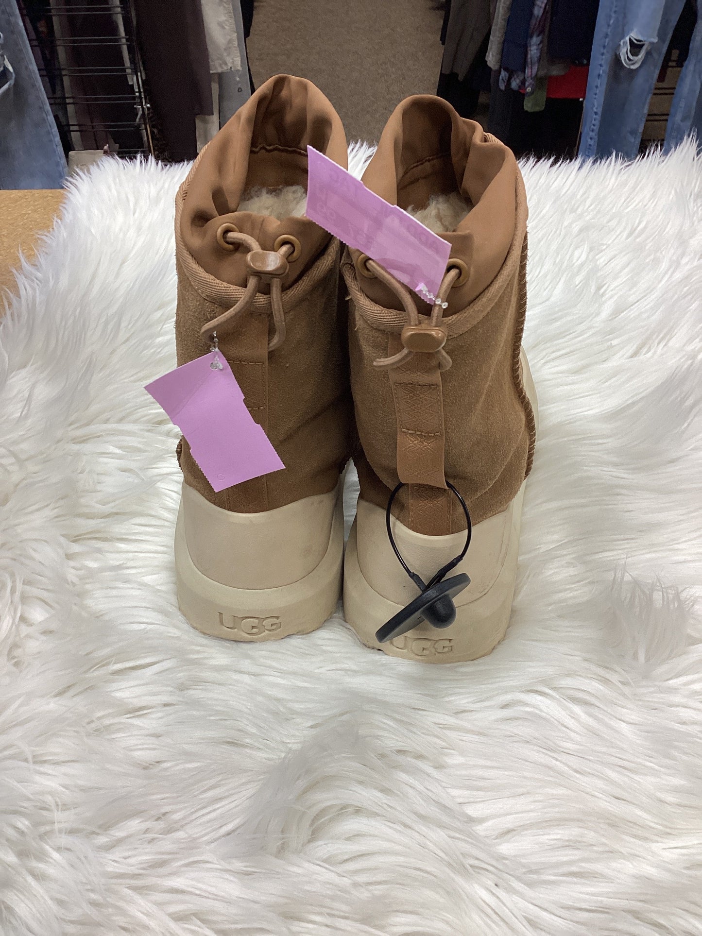 Boots Designer By Ugg In Tan, Size:7