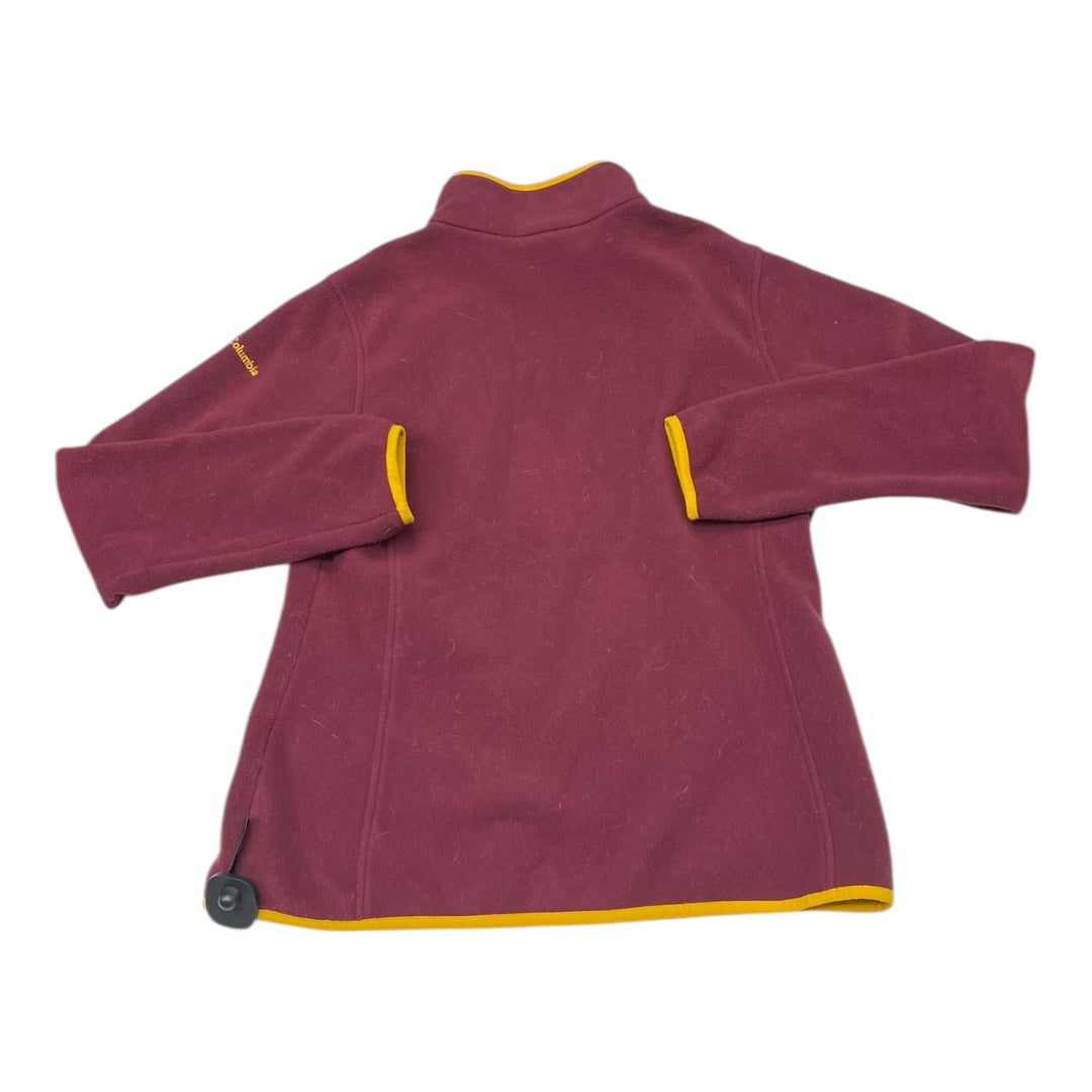 Athletic Fleece By Columbia In Maroon, Size:L