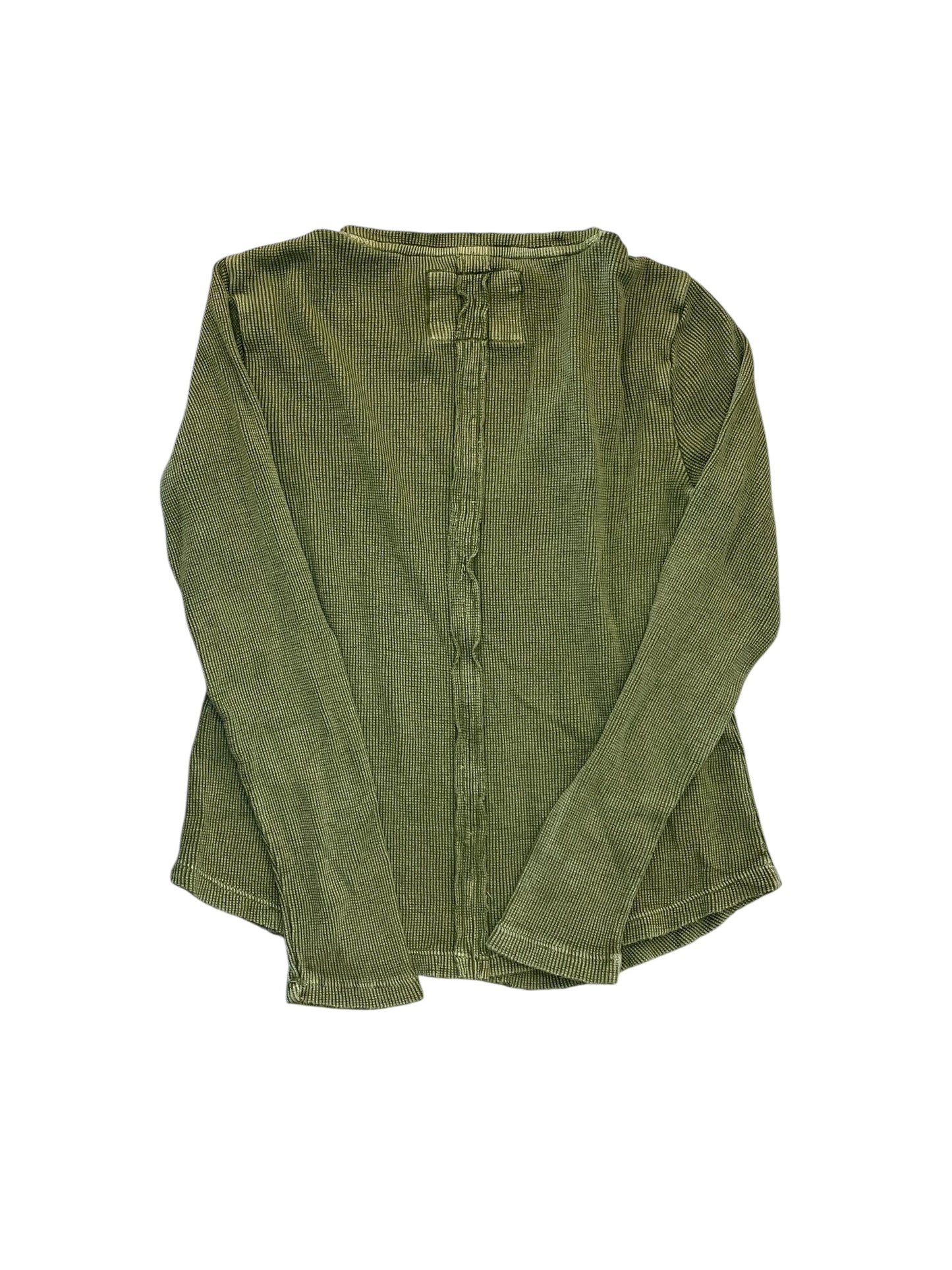 Top Ls By Pilcro In Green, Size:S
