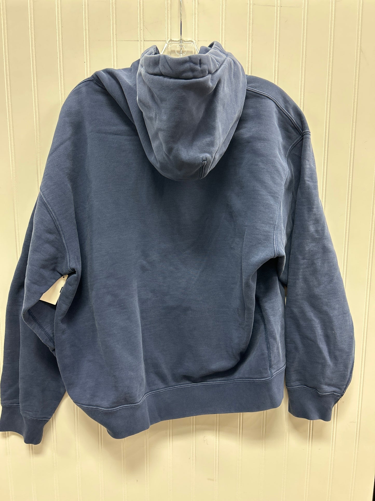 Sweatshirt Hoodie By Nike Apparel In Blue, Size:M