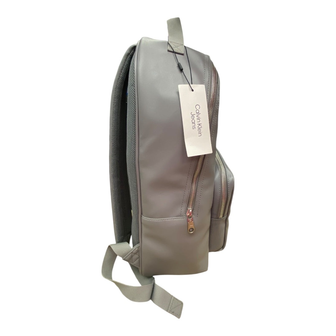 Backpack By Calvin Klein In Grey, Size:Medium