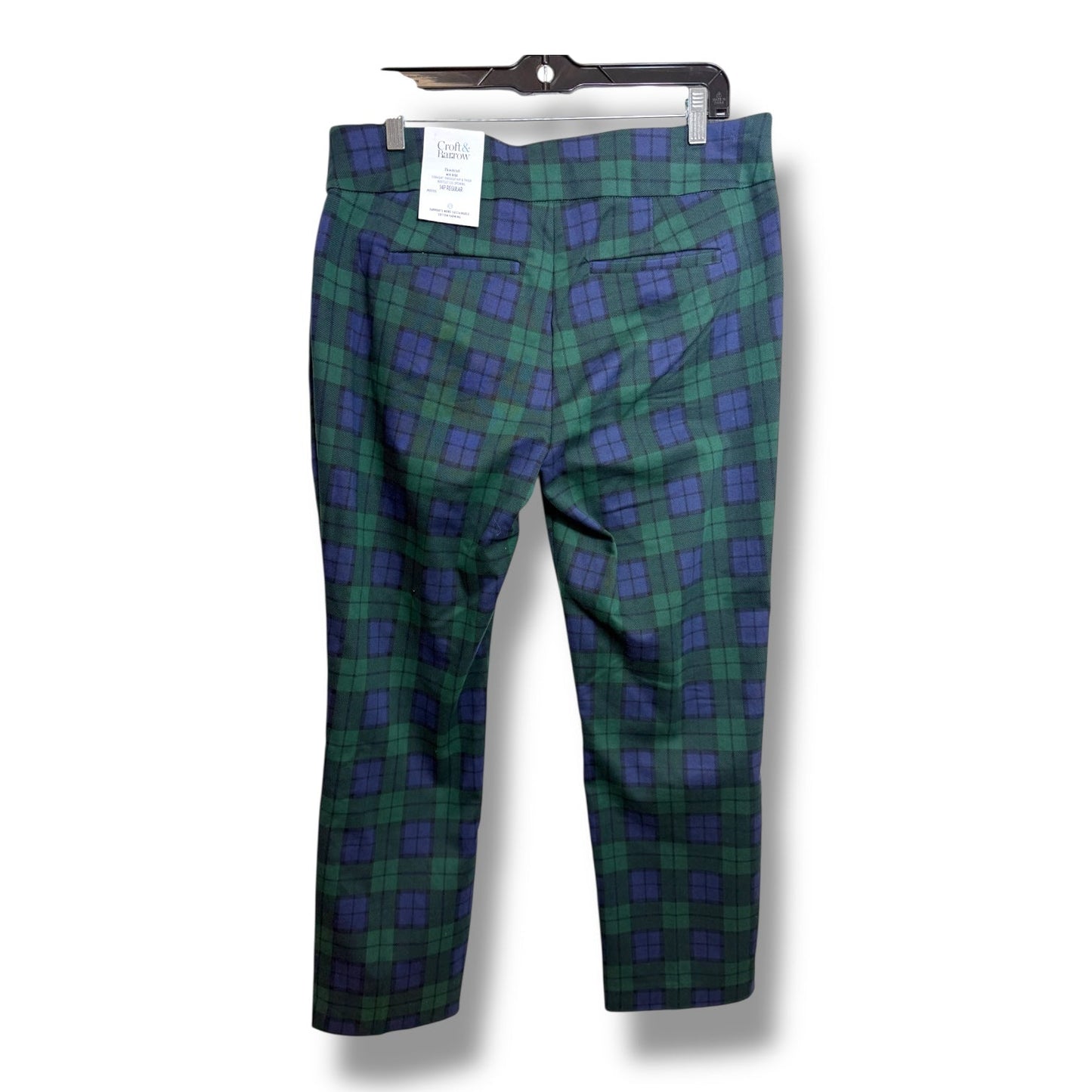 Pants Other By Croft And Barrow In Plaid Pattern, Size: 14p
