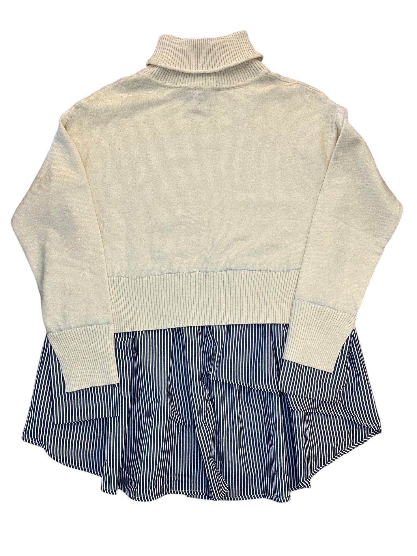 Top Ls By Maeve In Striped Pattern, Size:S