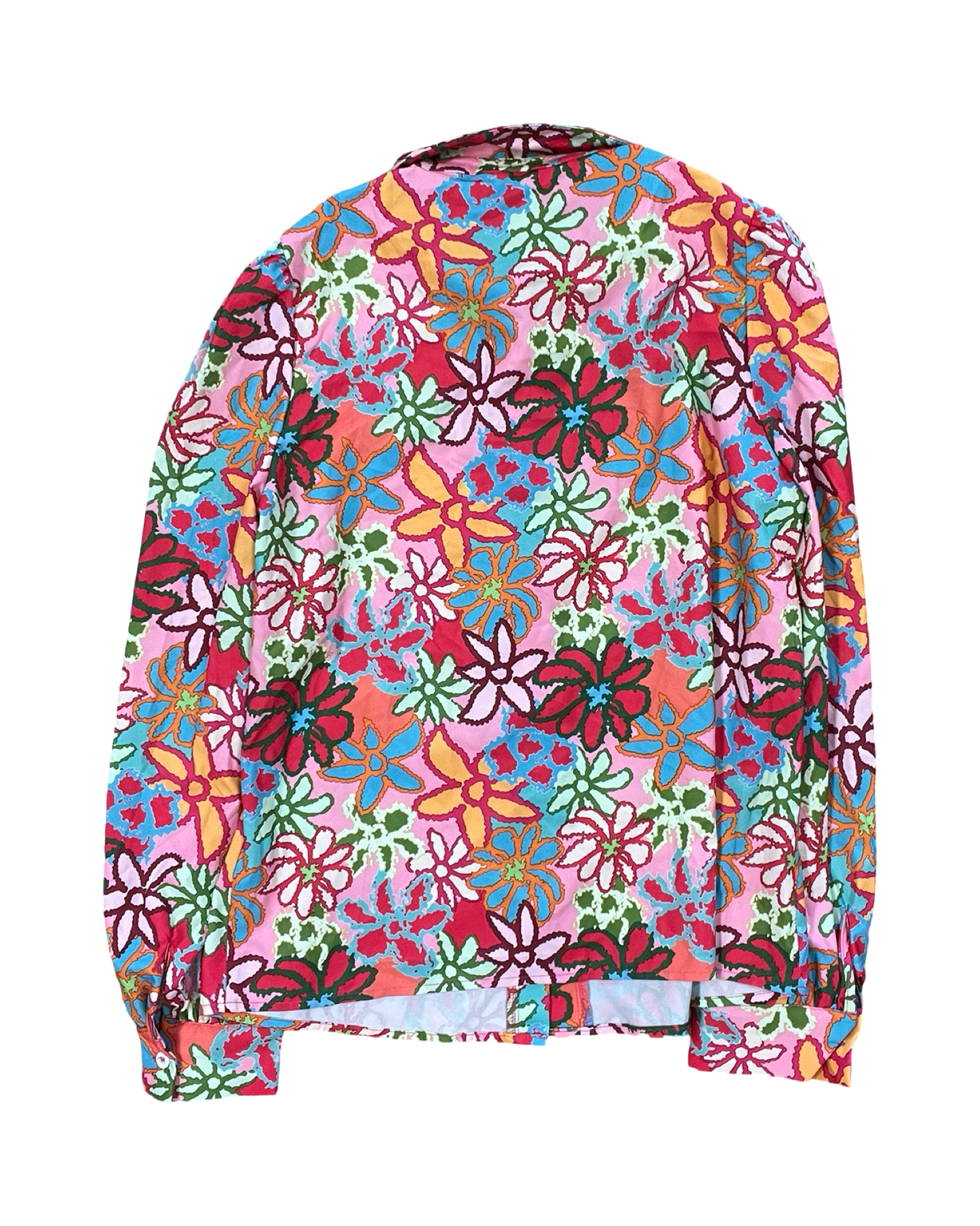 Blouse Ls By Shein In Multi, Size:L