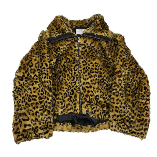 Jacket Designer By Rebecca Minkoff In Animal Print, Size:L