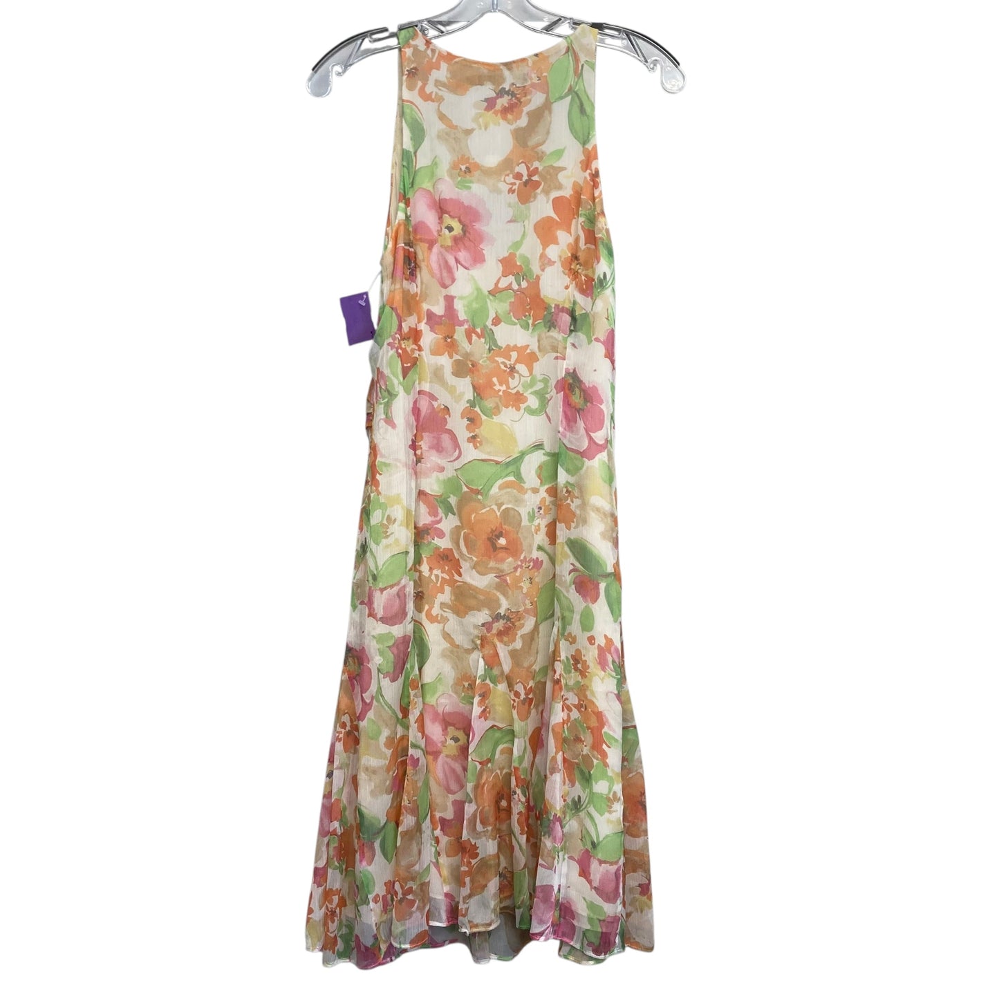 Dress Casual Short By Ralph Lauren In Orange, Size:S