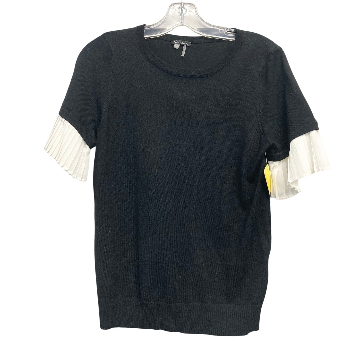 Sweater Ss By Vila Milano In Black & White, Size:S