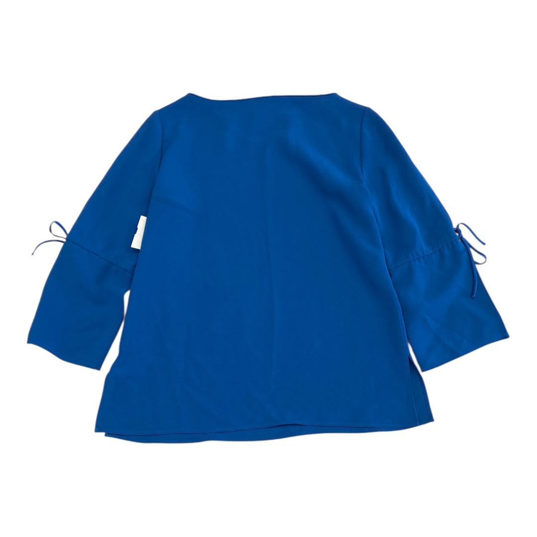 Top Ls Designer By Lafayette 148 In Blue, Size:Sp