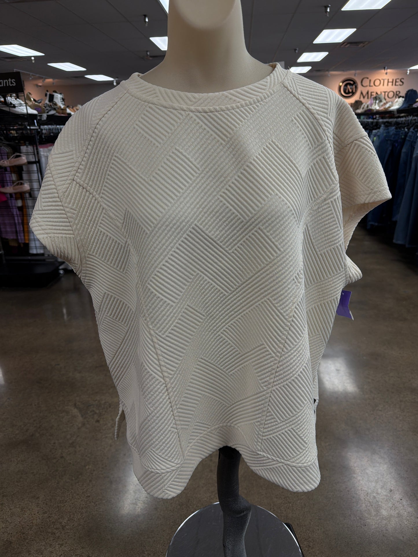 Top Ss By Umgee In Cream, Size:M