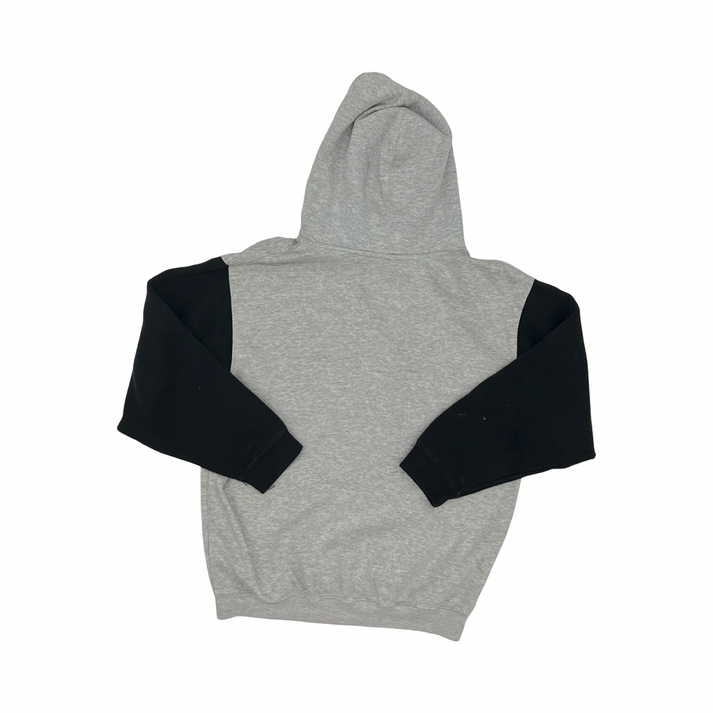 Athletic Sweatshirt Hoodie By Clothes Mentor In Black & Grey, Size:S