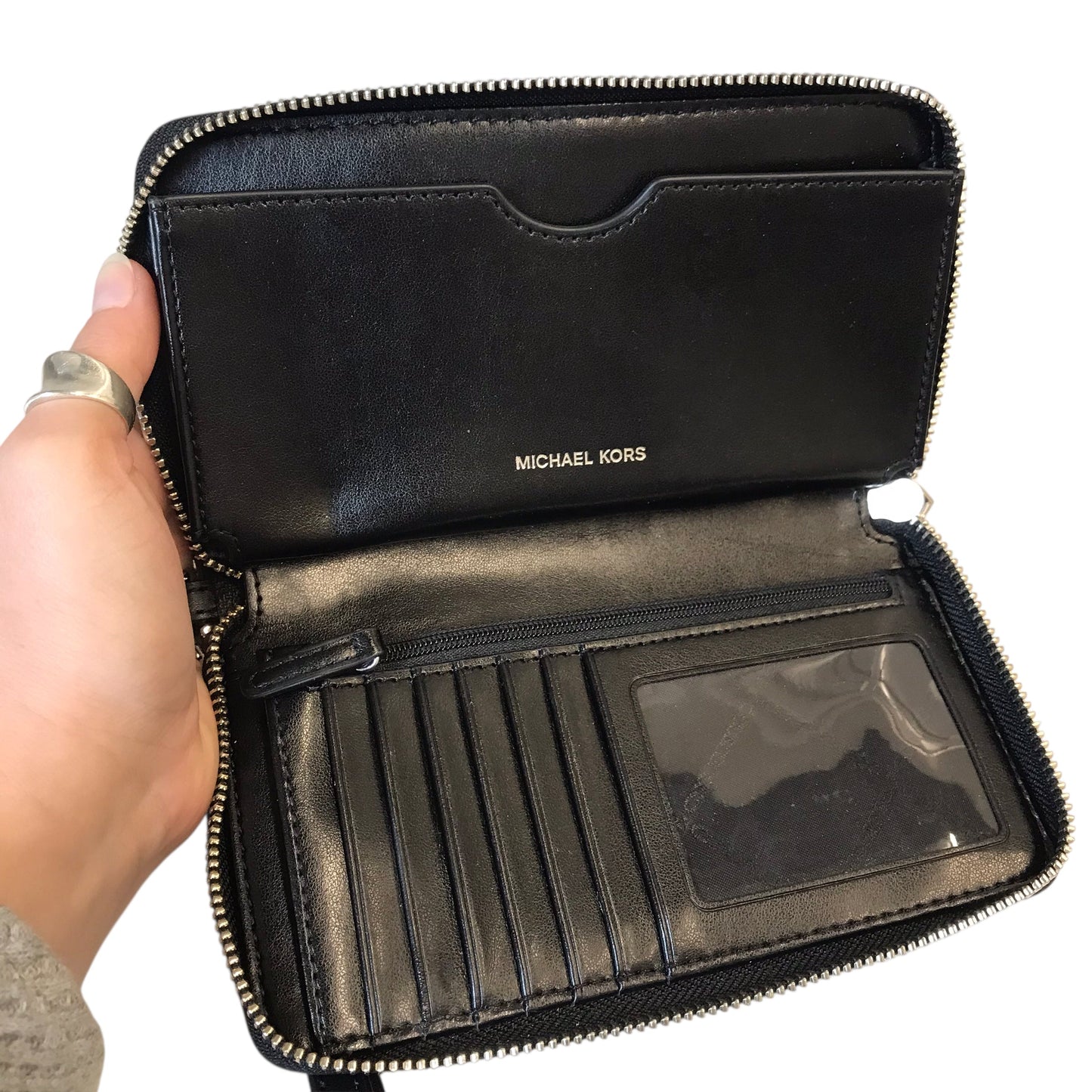 Wristlet Designer By Michael Kors In Black, Size:Medium