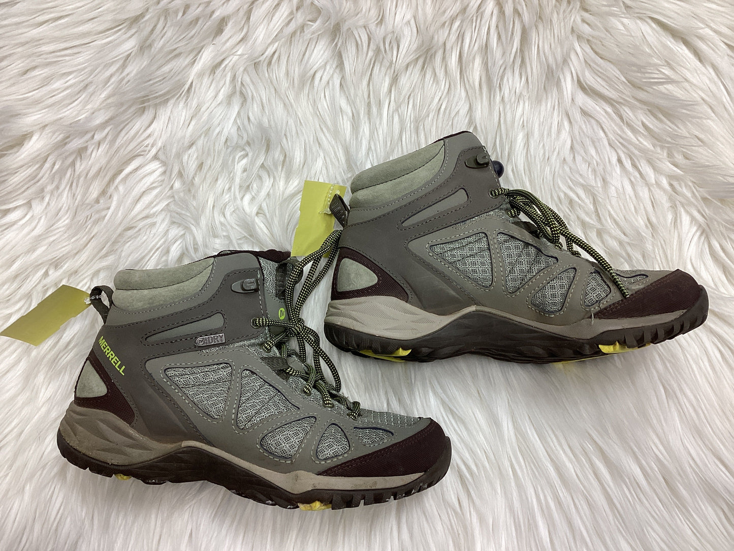 Boots Hiking By Merrell In Grey, Size:7