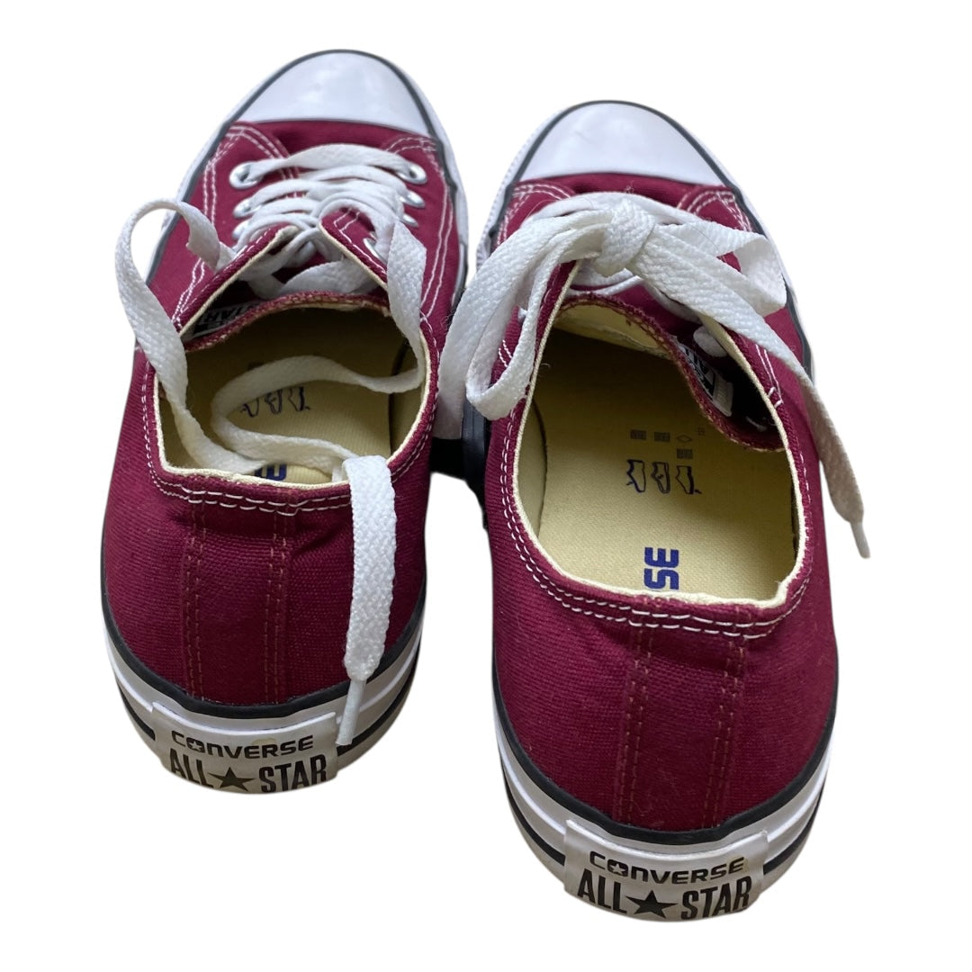 Shoes Sneakers By Converse In Maroon, Size:7.5