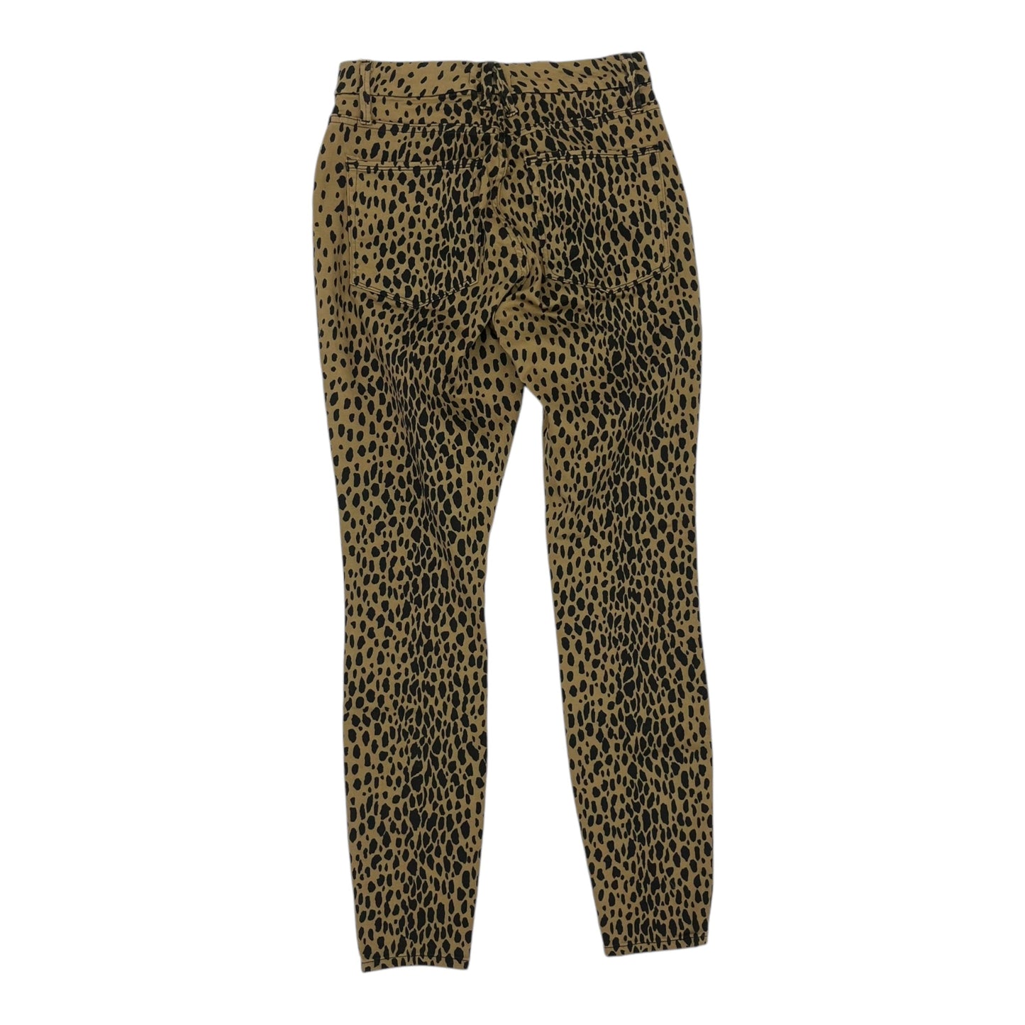 Jeans Skinny By Good American In Animal Print, Size:8