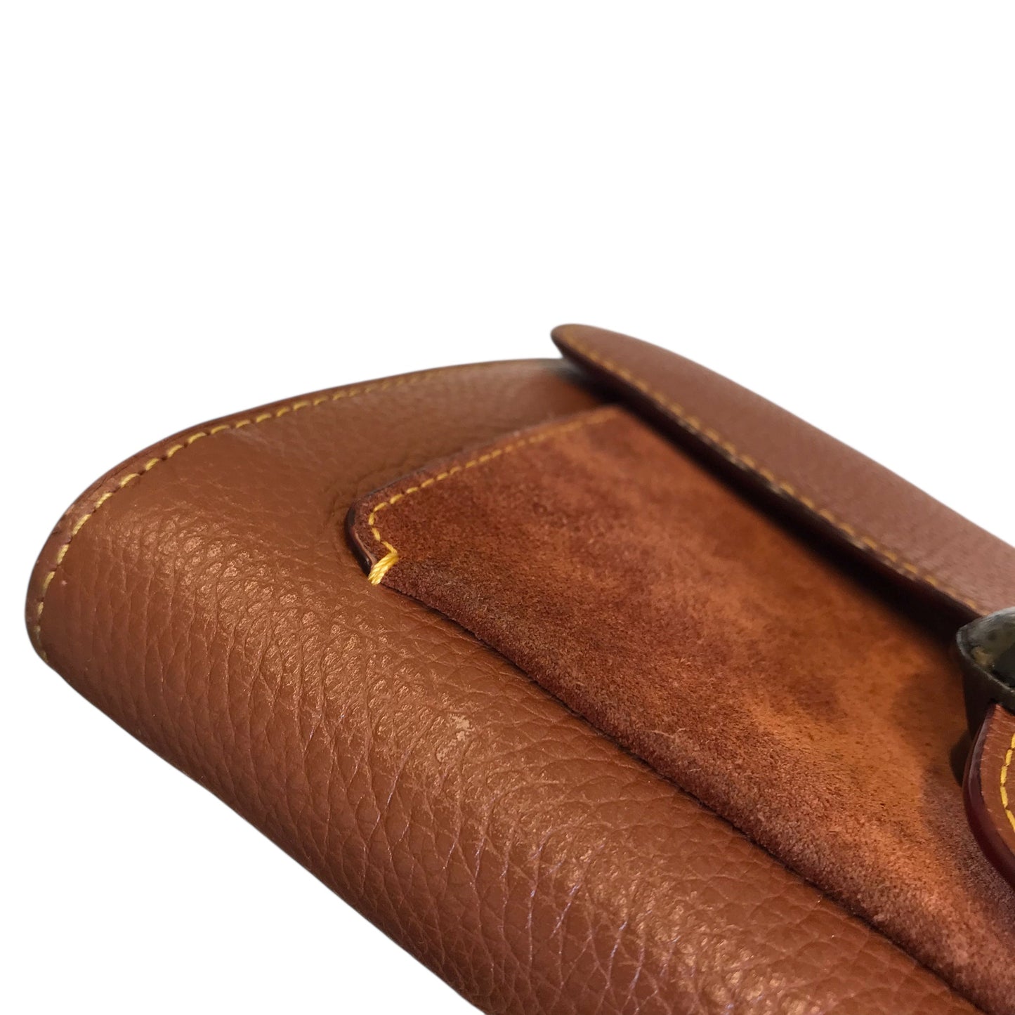 Crossbody Designer By Coach In Brown, Size:Small