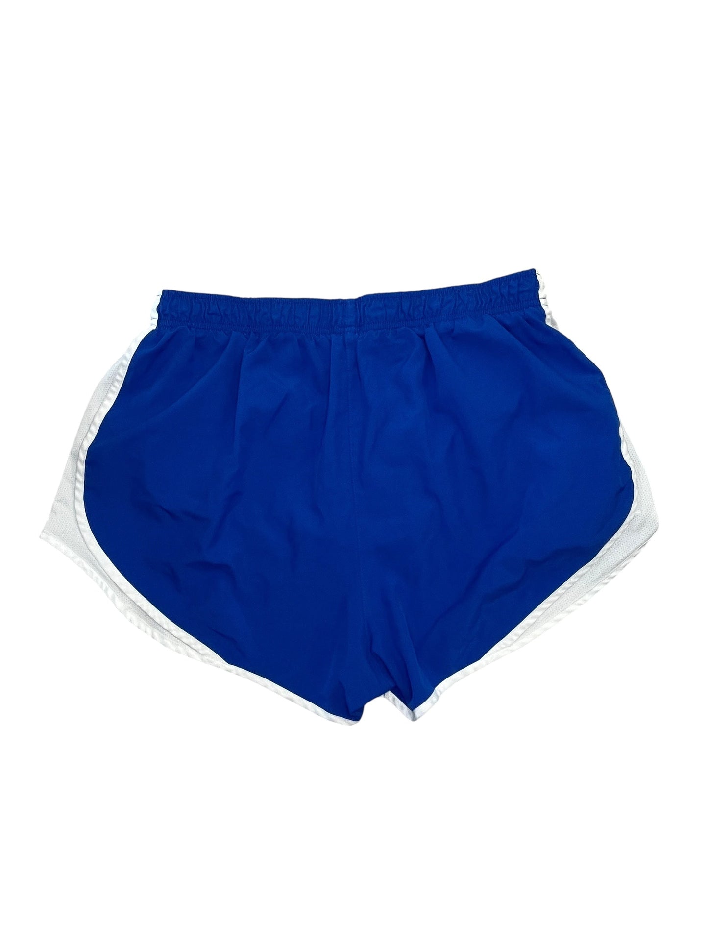 Athletic Shorts By Nike In Blue & White, Size:Xl