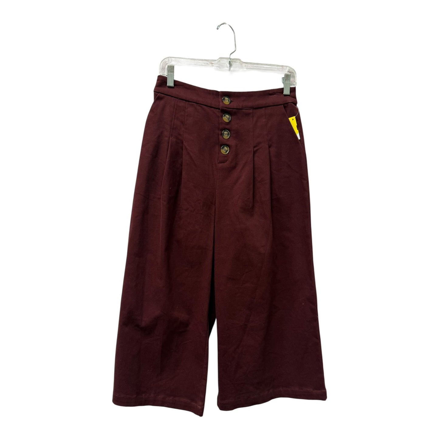 Pants Wide Leg By Skies Are Blue In Red, Size:10