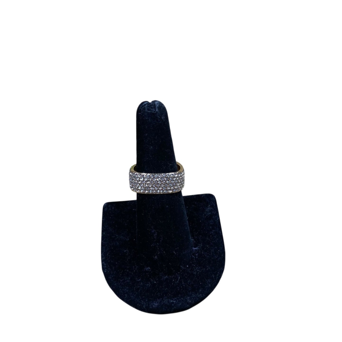 Ring Statement In Gold, Size:8.5