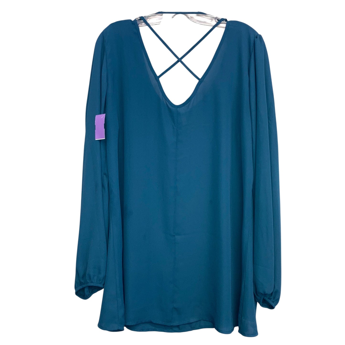 Top Ls By Studio Y In Blue, Size:Xl