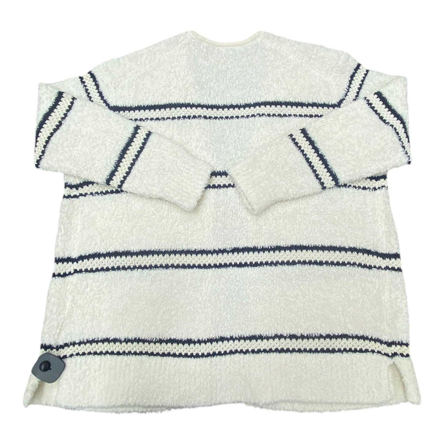 Sweater Cardigan By Madewell In Striped Pattern, Size:M