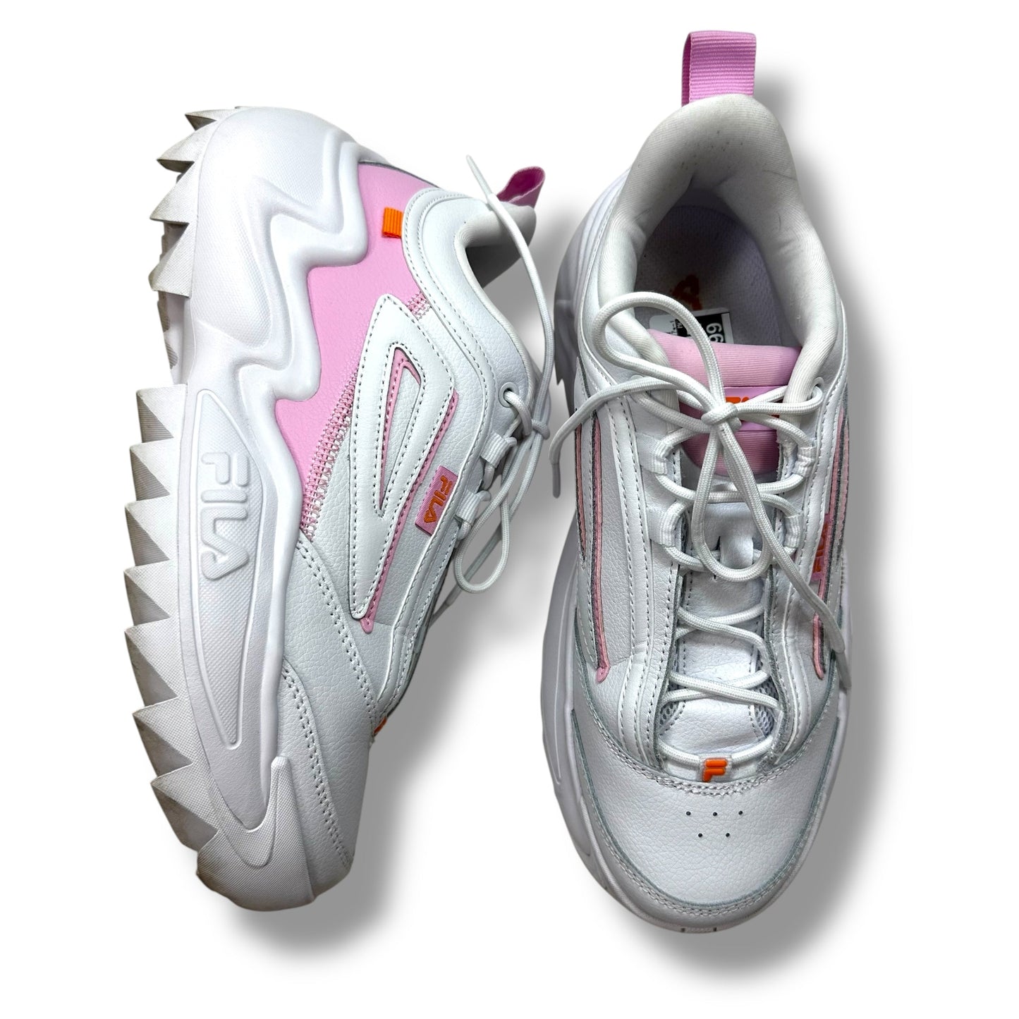 Shoes Sneakers By Fila In White, Size: 8.5