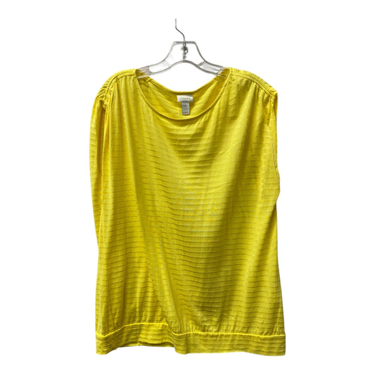 Top Ss By Chicos In Yellow, Size:Xl