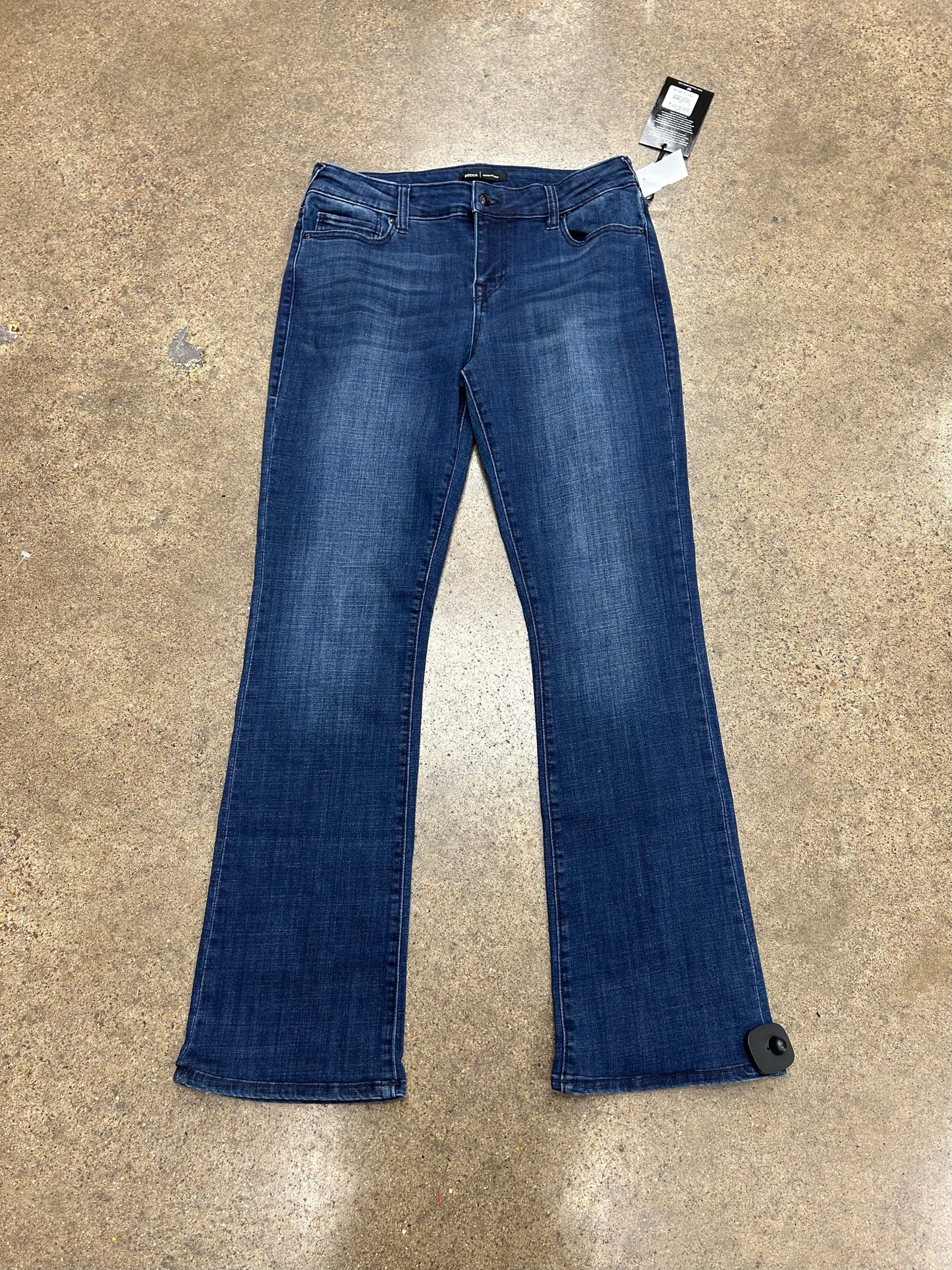 Jeans Boot Cut By True Religion In Blue Denim, Size:12