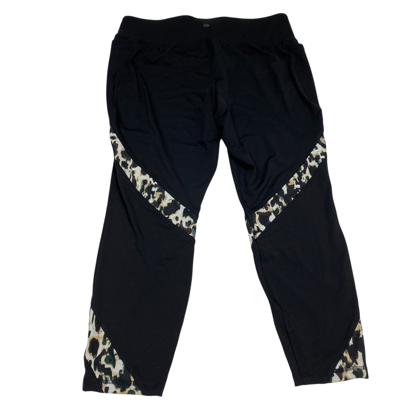 Athletic Leggings By Livi Active In Black, Size:1X