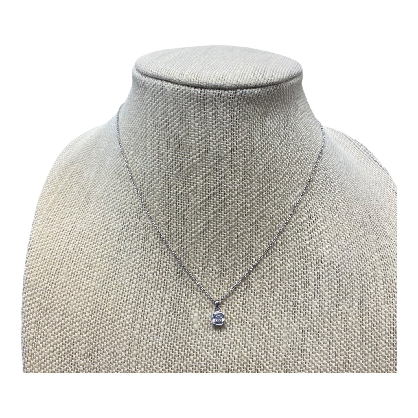 Necklace Pendant By Clothes Mentor In Silver