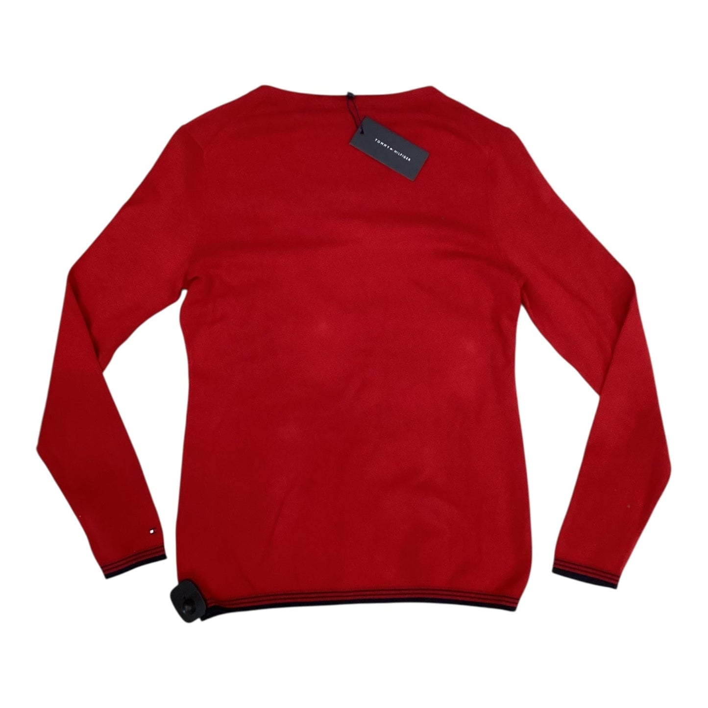 Sweater By Tommy Hilfiger In Blue & Red & White, Size:Sp