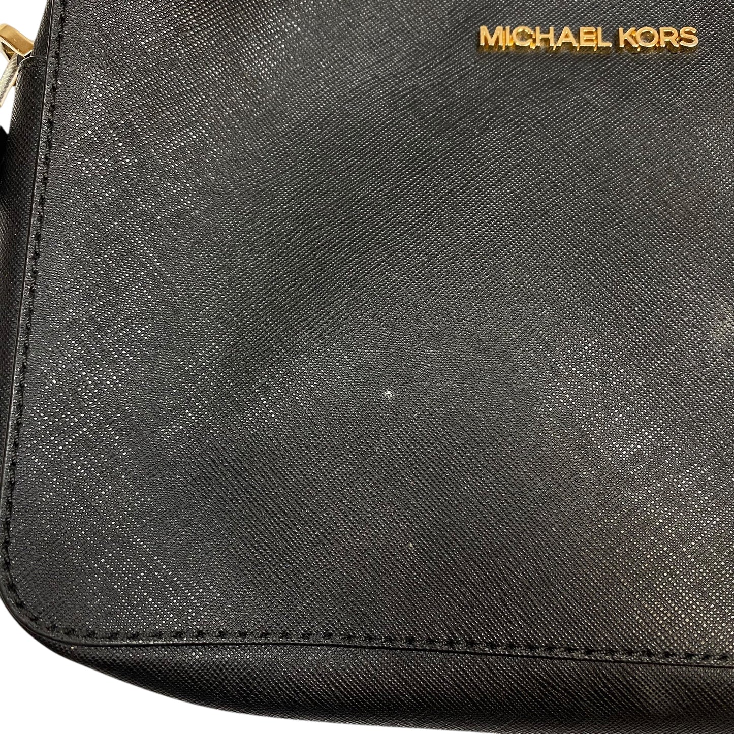 Crossbody Designer By Michael Kors In Black, Size:Small