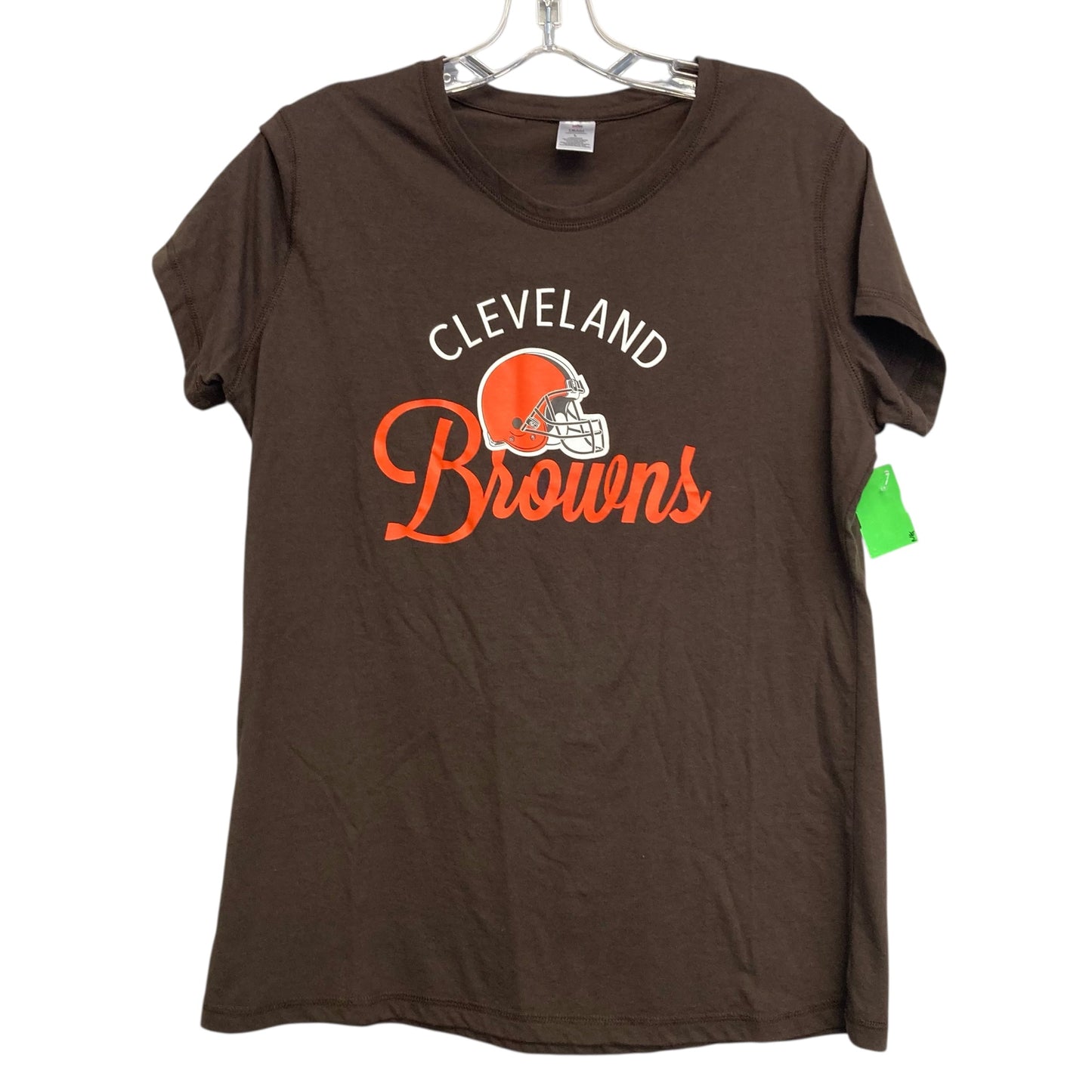 Athletic Top Ss By Nfl In Brown, Size:L
