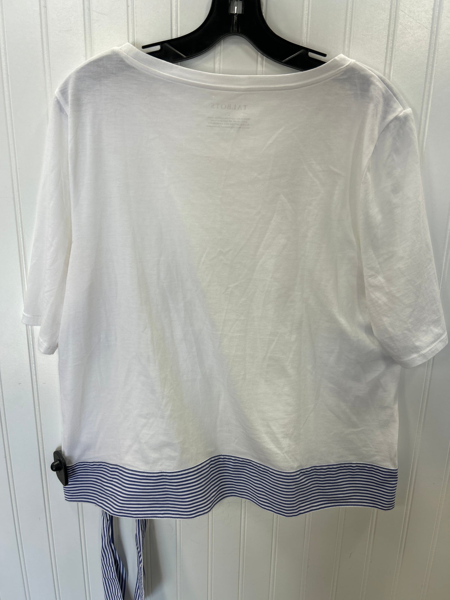Top Ss By Talbots In White, Size:L