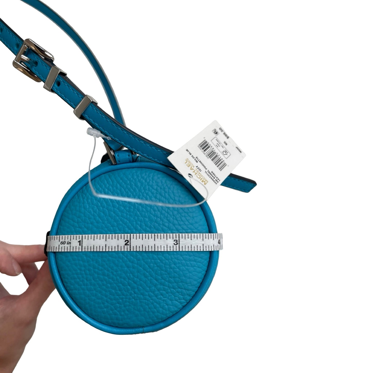 Handbag Designer By Michael Kors In Blue, Size:Medium